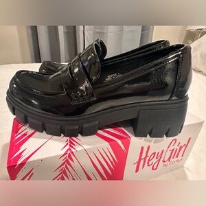 Corky’s - Hey Girl! Keeper Glossy Black Patent Loafer